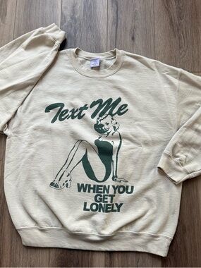 Lonely Ghost Crewneck size  XL